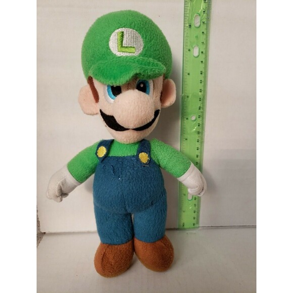 Super Mario Bros. Luigi 10" inches Plush - Licensed Product 2012